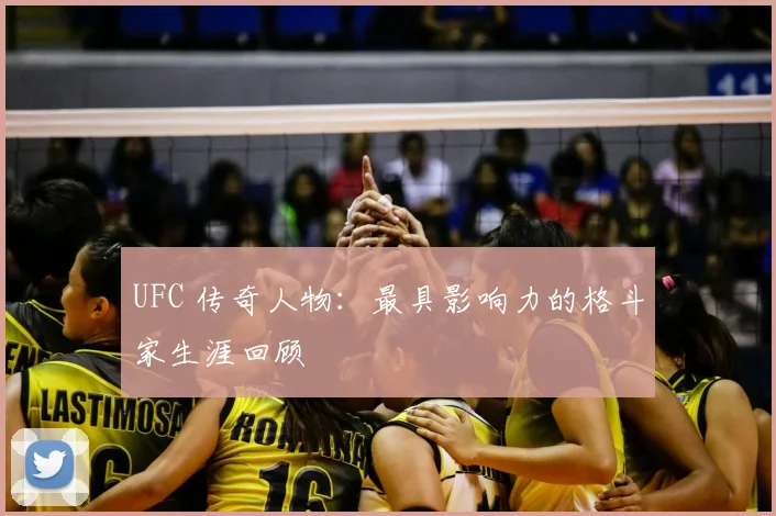 UFC 传奇人物：最具影响力的格斗家生涯回顾